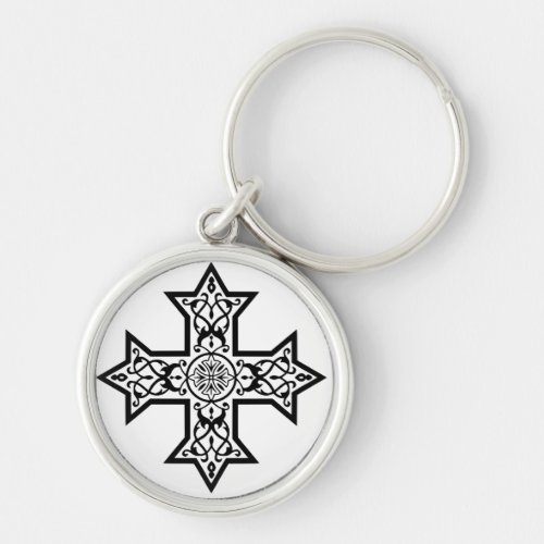 Coptic Cross Keychain