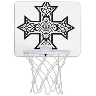 Coptic Cross Mini Basketball Hoop