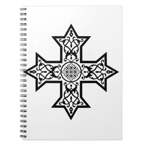 Coptic Cross Notebook