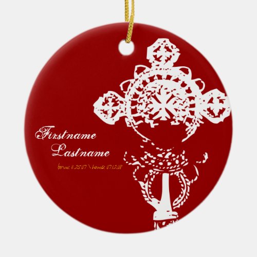 Coptic Cross Ornament