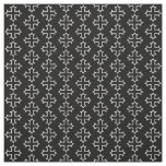Coptic Cross Outline Pattern Fabric