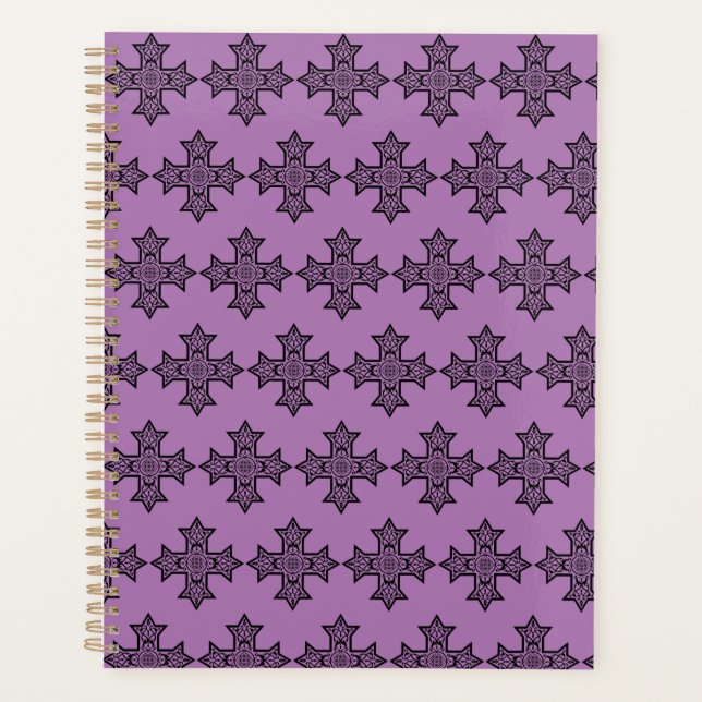 Coptic Cross Planner (Front)