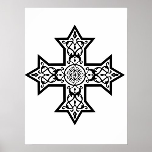 Coptic Cross  Poster