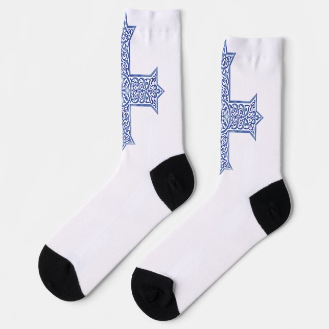 Coptic cross  socks (Left)