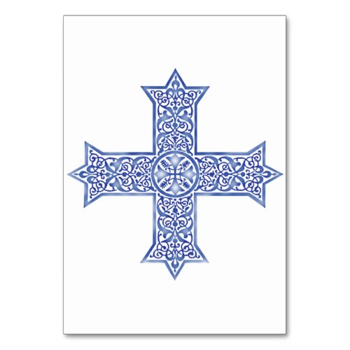 Coptic cross table number