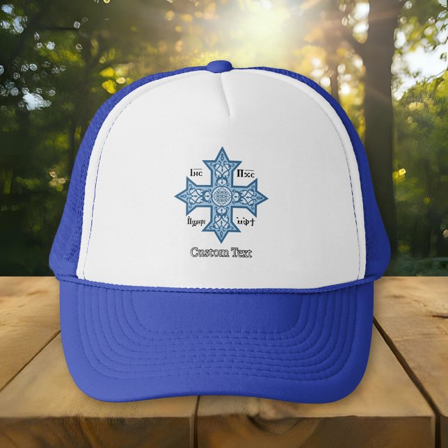 Coptic Cross Trucker Hat (Creator Uploaded)