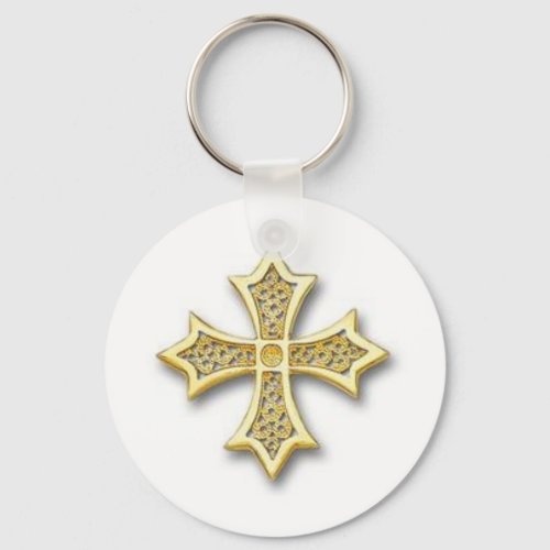 Coptic Orthodox Cross Key Chain