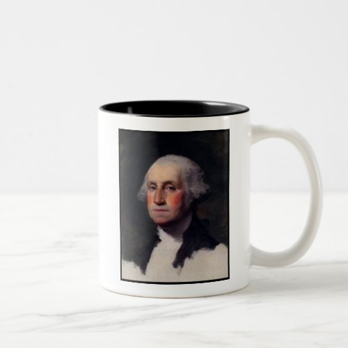 Copy Anthaeneum George Washington Gilbert Stuart  Two_Tone Coffee Mug