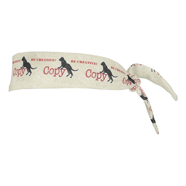 COPY CAT TIE HEADBAND (Rotate 90)