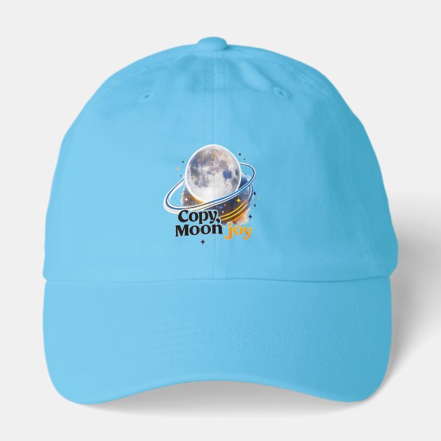 Copy Moon Joy Celestial Planet Graphic HAT (Front)