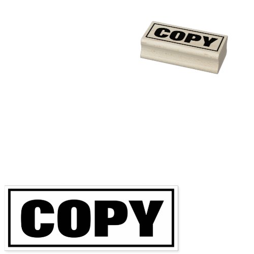 COPY notice office stamp for documents and prints