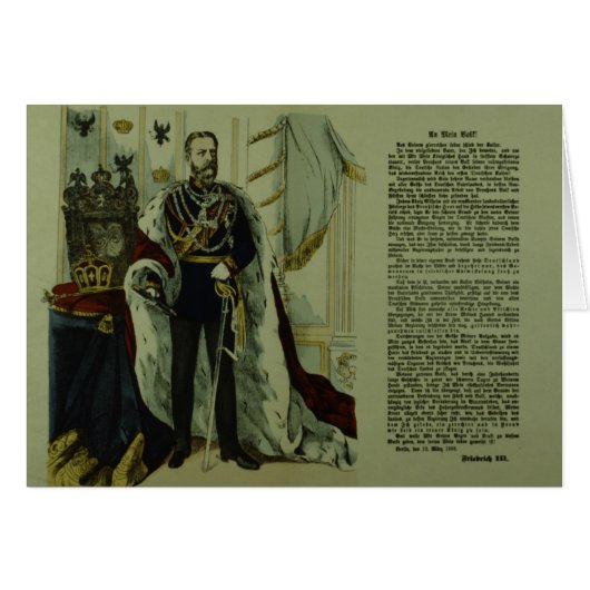 Copy of a declaration from Frederick III Cards (Front Horizontal)