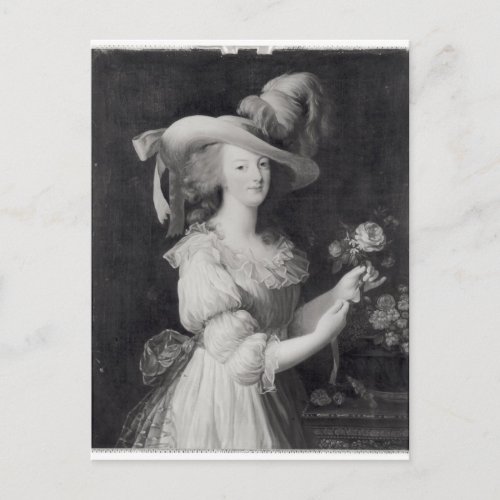 Copy of a Portrait of Marie_Antoinette Postcard