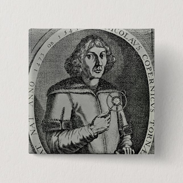 Copy of a Self Portrait Pinback Button (Front)