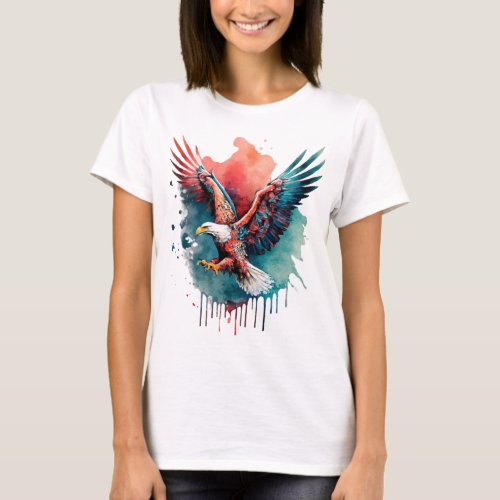 copy of Be Eagle flying funny  T_Shirt