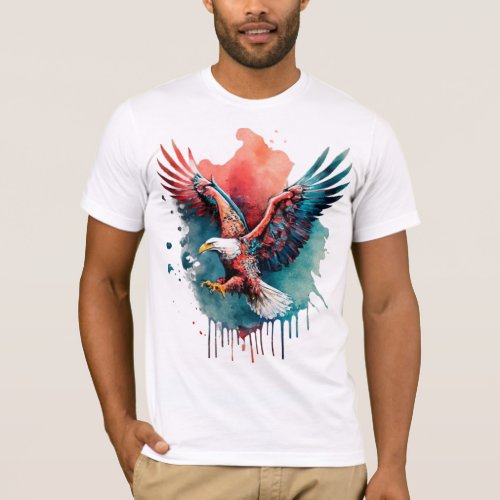 copy of Be Eagle flying funny  T_Shirt