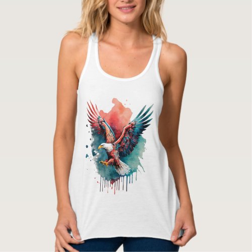copy of Be Eagle flying funny  Tank Top