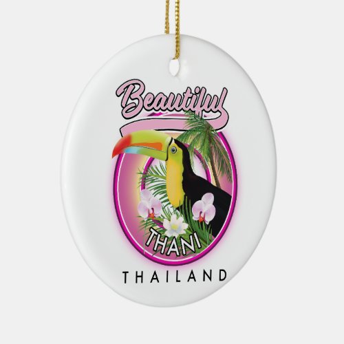 Copy of Beautiful Thani Thailand Ceramic Ornament