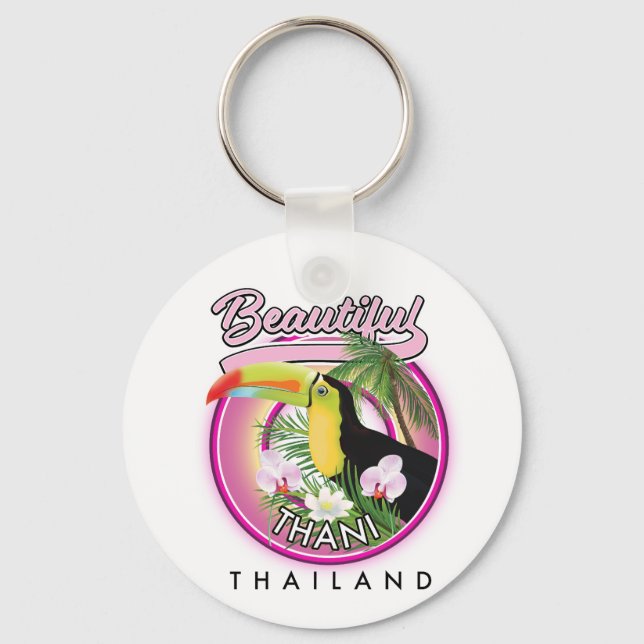 Copy of Beautiful Thani Thailand Keychain (Front)