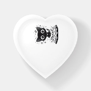 Copy of Cat Skulls Creepy Cute Kitty Goth Black Al Paperweight