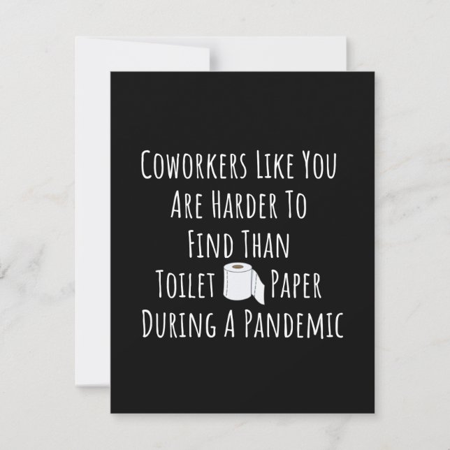 Copy of Coworkers Like You Are Harder To Find Than Announcement (Front)