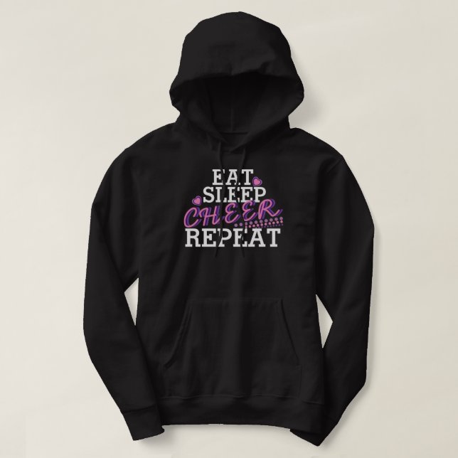 Copy of Eat Sleep Check Repeat Hoodie (Design Front)