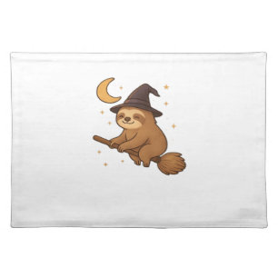 Copy of Ghost Hedgehog Librarian – Cute Halloween Cloth Placemat