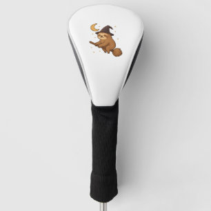 Copy of Ghost Hedgehog Librarian � Cute Halloween  Golf Head Cover