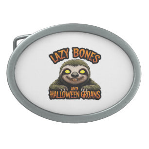 Copy of Lazy Bones and Halloween Groans - Creepy S Belt Buckle