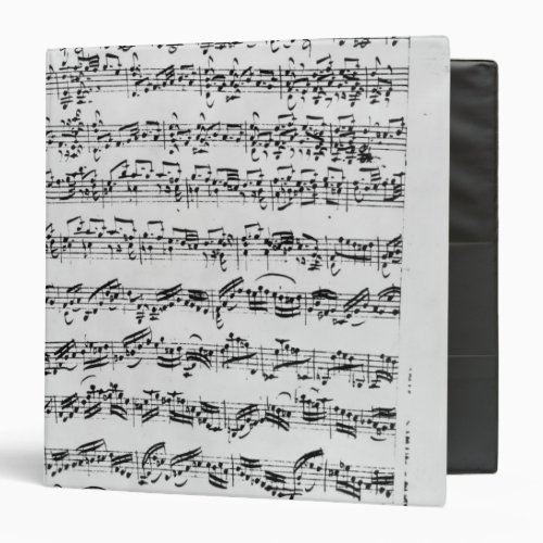 Copy of Partita in D Minor for Violin Binder