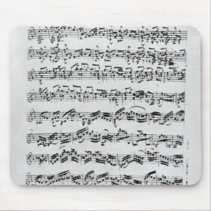 Copy of 'Partita in D Minor for Violin' Mouse Pad