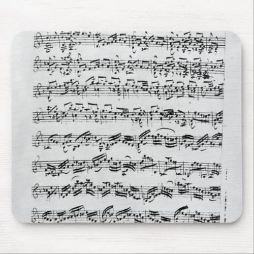 Copy of Partita in D Minor for Violin Mouse Pad