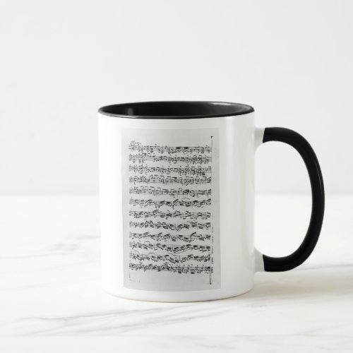 Copy of Partita in D Minor for Violin Mug