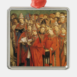 Copy of The Adoration of the Mystic Lamb Metal Ornament