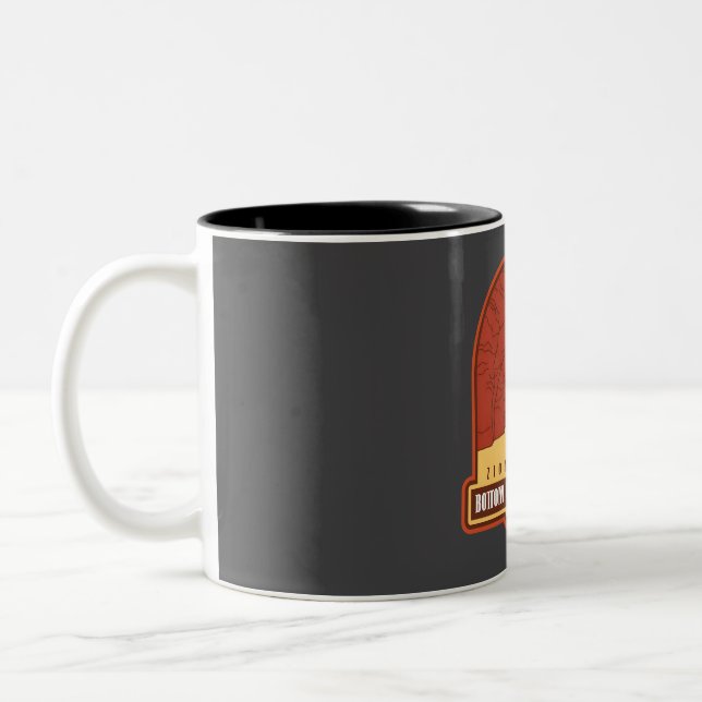 Copy of Zion Narrows Bottom Up to Big Springs - Ut Two-Tone Coffee Mug (Left)