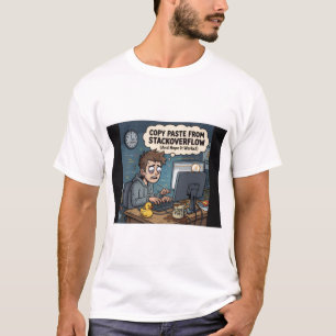 Copy Paste from StackOverflow - Funny Programmer T T-Shirt