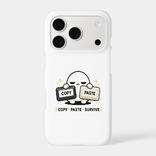 Copy Paste Survive - Funny Tech Coding Cute iPhone 17 Pro Case