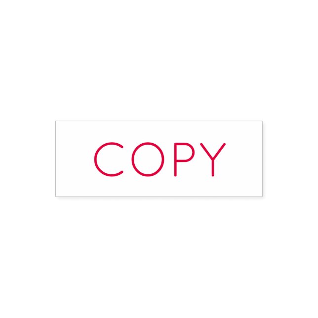 COPY self inking stamp (Design)