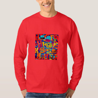 Copycat Vibes: Colorful Hip-Hop Graphic Tee