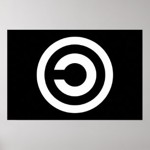 Copyleft - information wants to be free poster