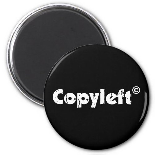 Copyleft Open Source Magnet