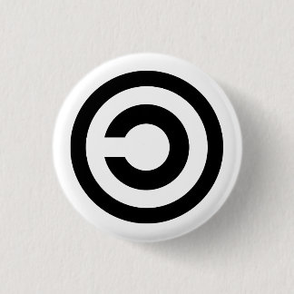 Copyleft Pinback Button