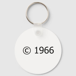 Copyright 1966 keychain