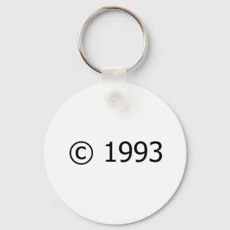 Copyright 1993 keychain