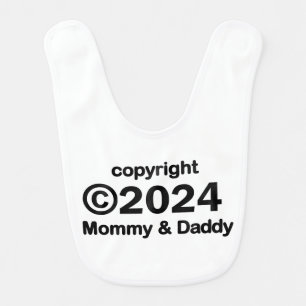 Copyright 2024 Mommy and Daddy Baby Bib