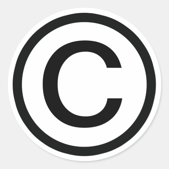 COPYRIGHT Sticker ©
