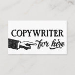 Copywriter Business Cards - Cool Vintage at Zazzle