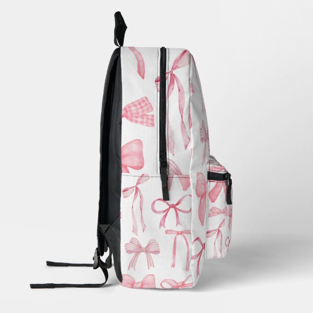 ★athe★ RUBAN Le Bon Glossy Pink Ribbon Backpack and Should Quilted Mia Backpack - Rosé Ribbon Luxe – Cheeky Plum