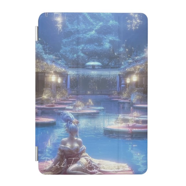Coquette Aesthetic / Dark fantasy girl iPad Mini Cover (Front)