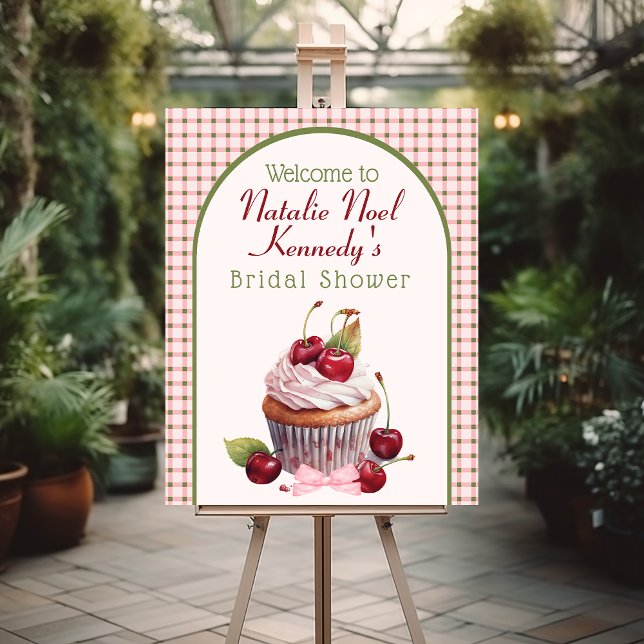 Coquette Aesthetic Pink Bow Cherry Cake Fancy Girl Foam Board (Creator Uploaded)